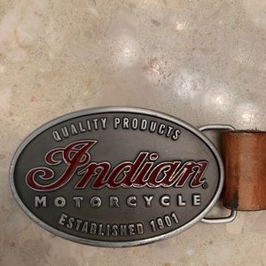 Men’s Belt Buckle “Indian Motorcycles”